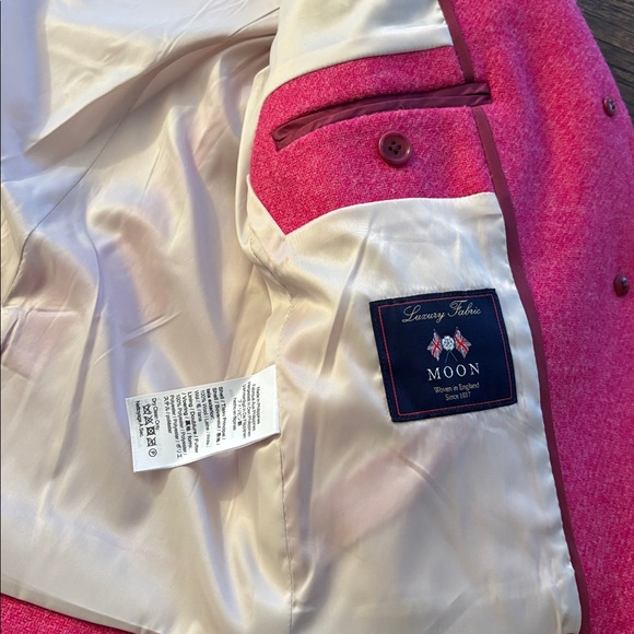 J Crew Shrunken-fit blazer in pink English NWOT size 10 - Picture 11 of 12